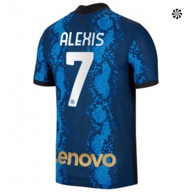 Jalkapallo Pelipaidat Inter Milan Alexis Sanchez 7 Kotipaita 2021-2022 Lyhythihainen